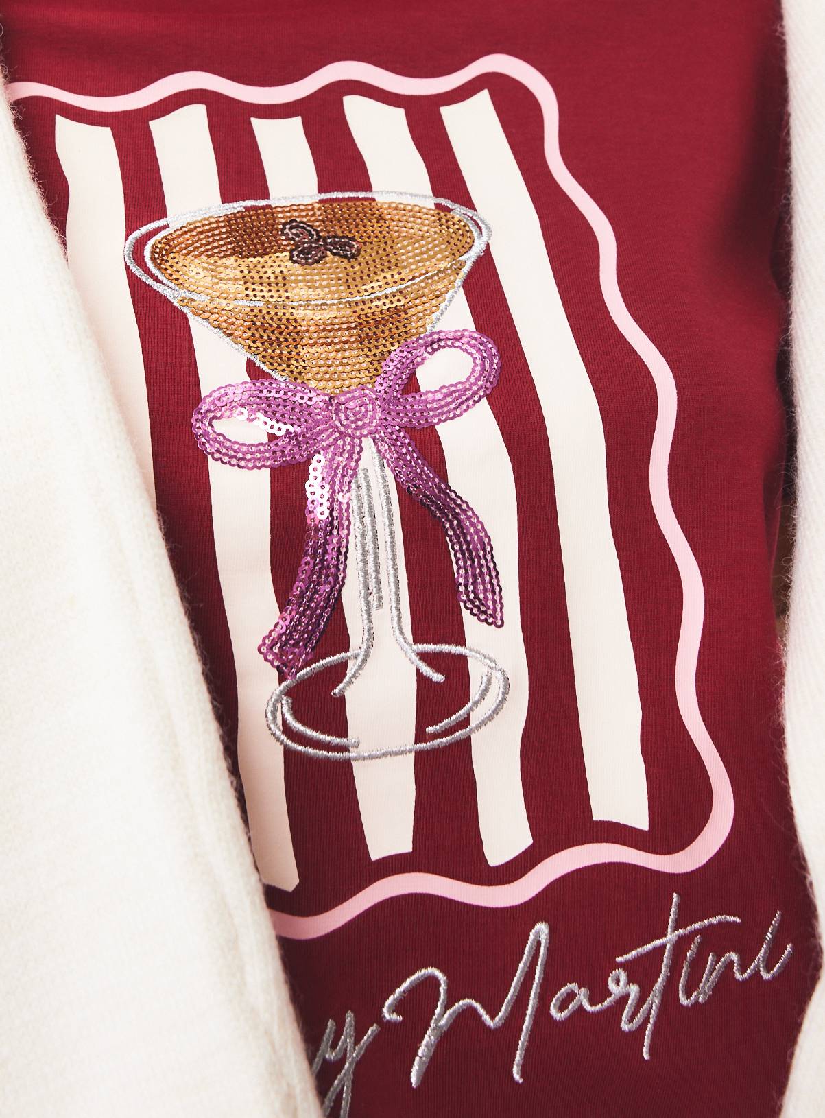 Merry Martini Graphic Tee 18 - Image 3
